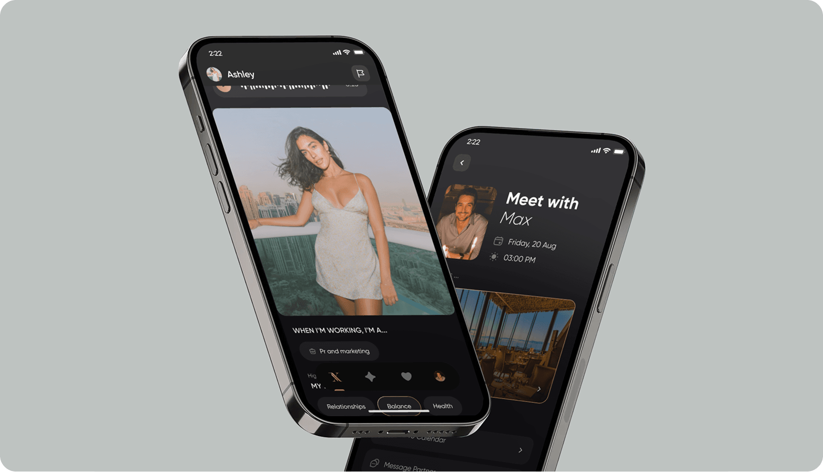 MAXION Dating App case study preview