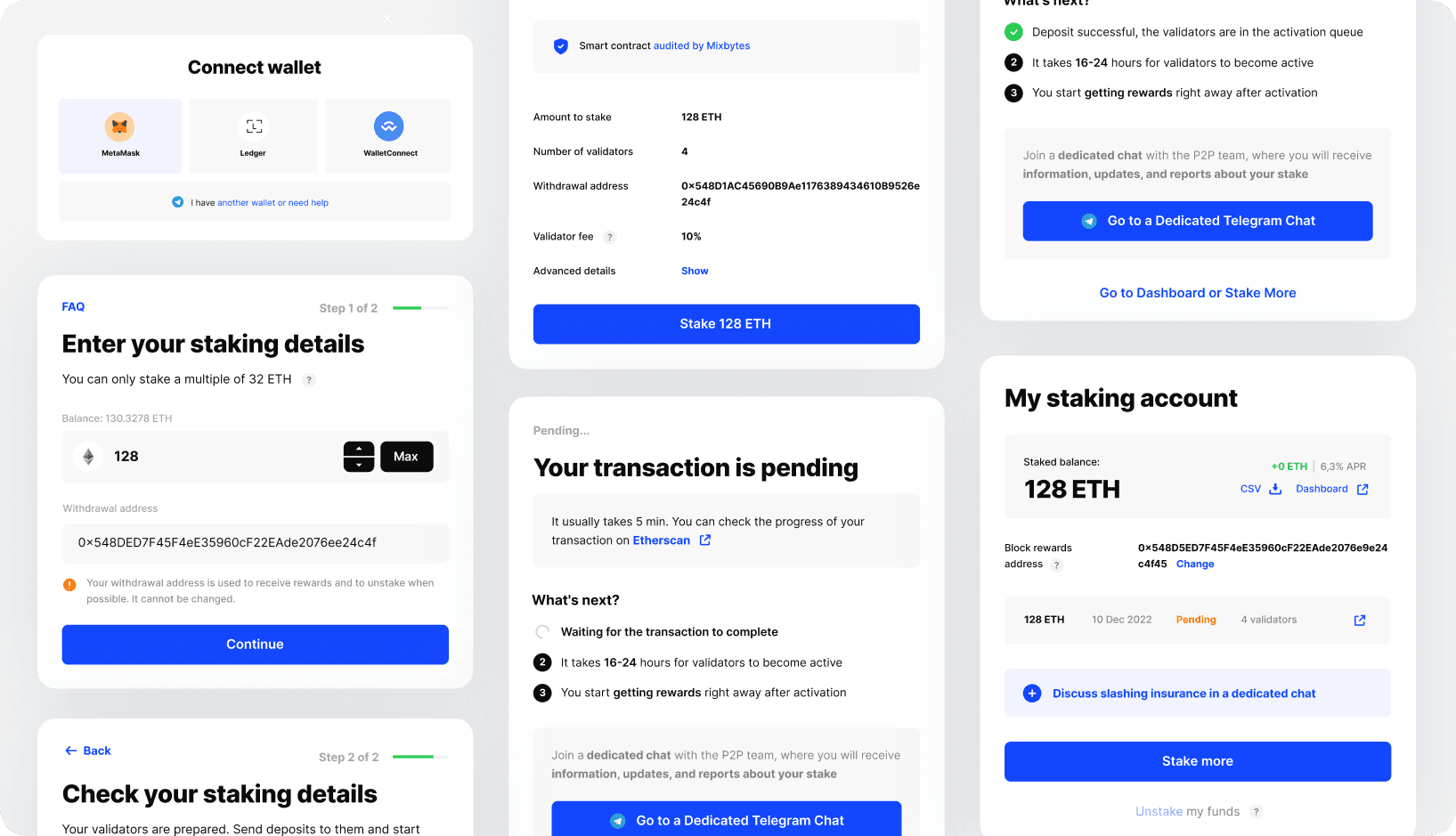 p2p.org case study preview
