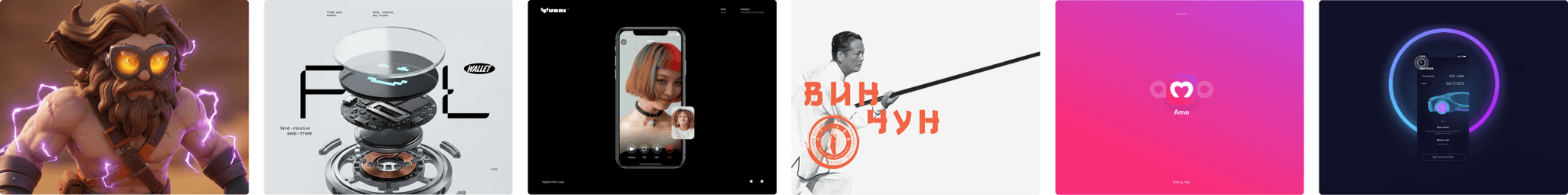 Behance portfolio preview