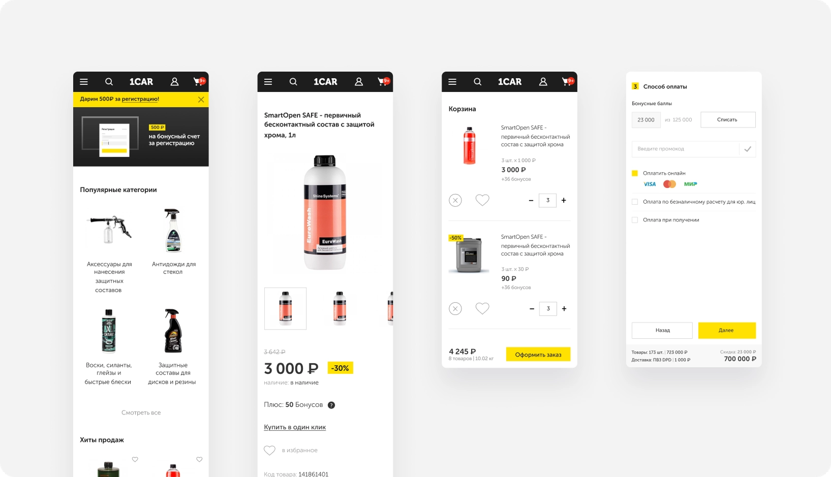 1car case study preview
