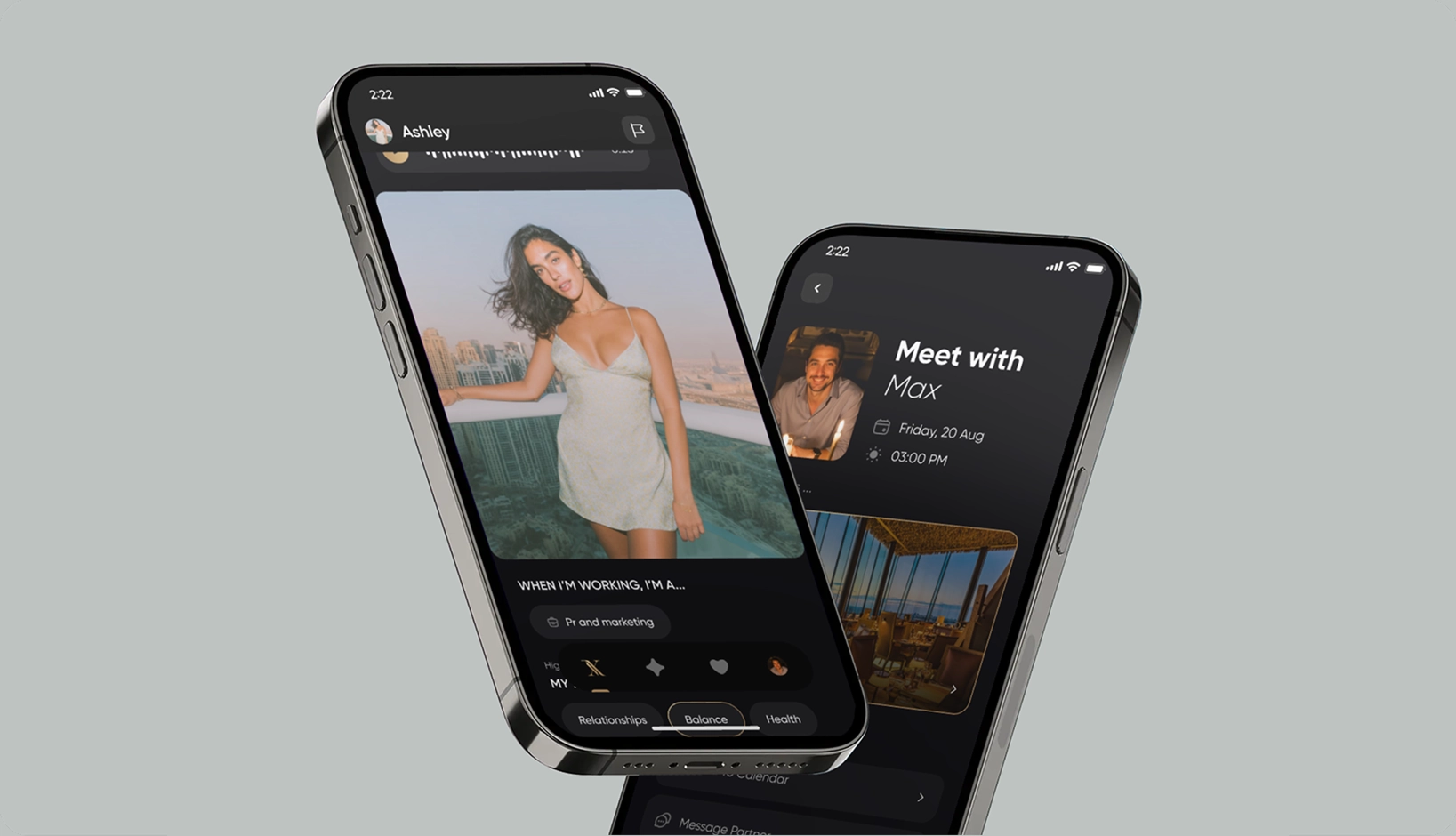 MAXION Dating App case study preview